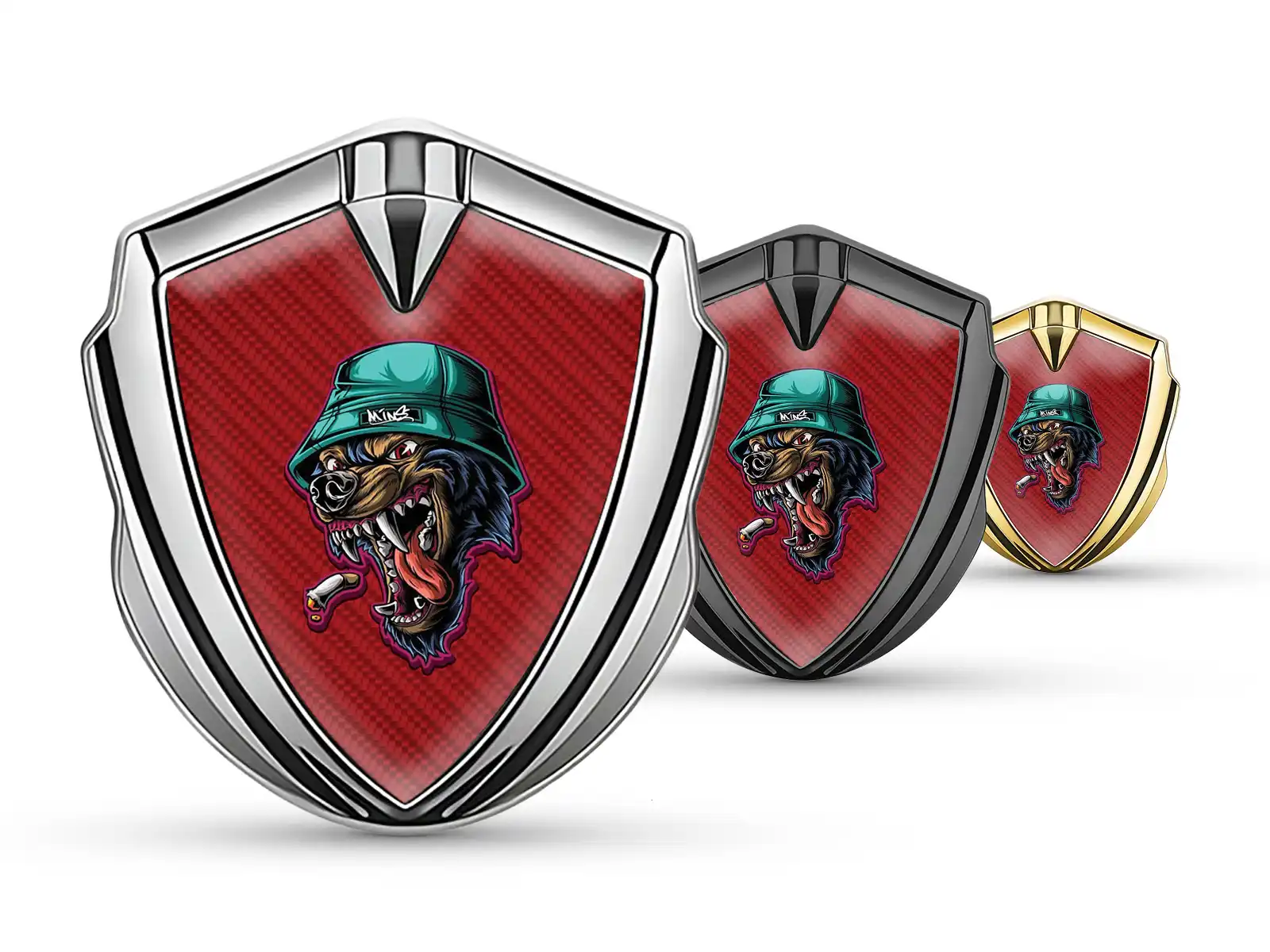 Emblem Car Badge Minimal Style Luxury Look